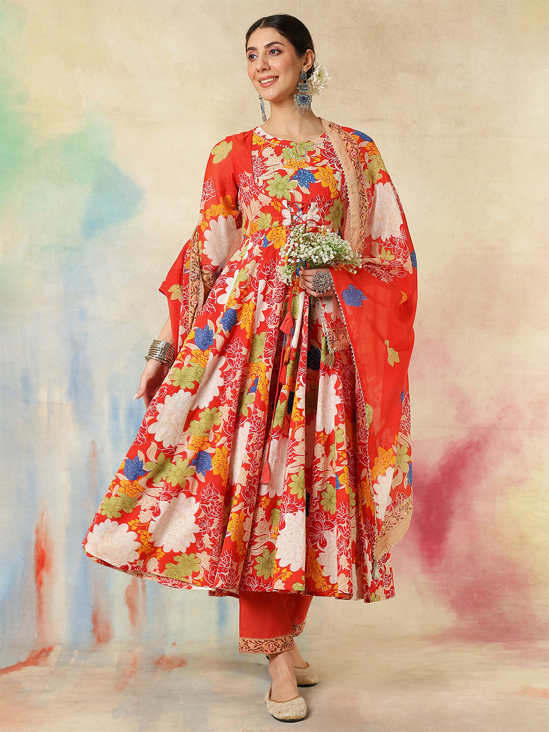 Kimayra cotton printed kurta suit set – wholesale manufacturer & exporter from India